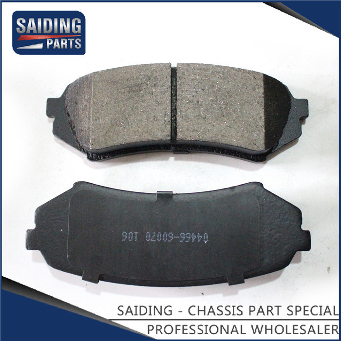 Saiding piezas de automóvil originales 04466-60070 pastillas de freno de cerámica para Toyota Land Cruiser 01/1998-08/2007 Fzj100 Hdj100 Uzj100 1fzfe 2uzfe 1hdfte