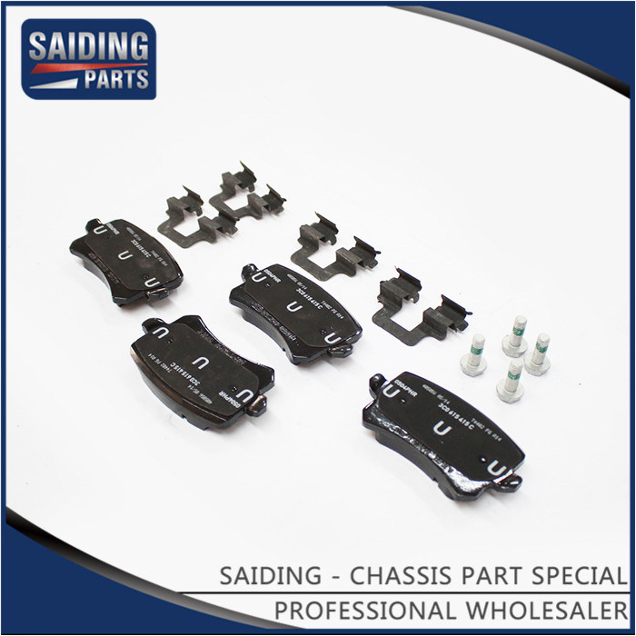 Saiding 3c0615415c Pastillas de freno de disco traseras originales para Volkswagen Passat