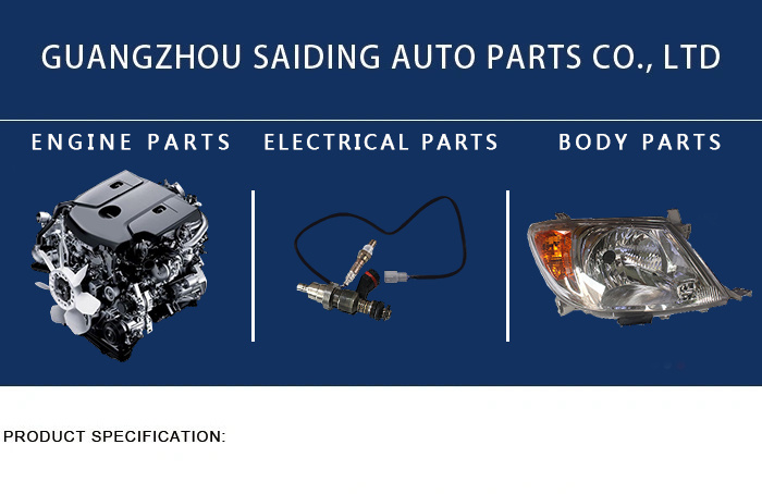 Sensor ABS automático para piezas eléctricas Toyota Hilux Ggn25 LAN35 Tgn36 Kun36 89545-0K010