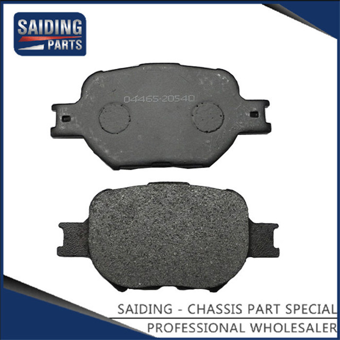 Plaquettes de frein semi-métalliques d'origine Saiding 04465-20540 pour pièces automobiles Toyota Celica