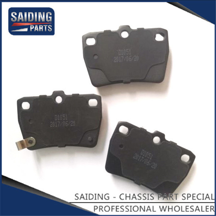 Plaquettes de frein semi-métalliques d'origine Saiding 04466-42010 Pièces automobiles Fortoyota RAV4