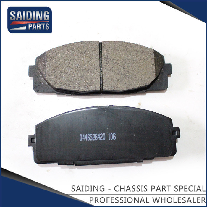 Saiding piezas de automóvil genuinas 04465-26420 pastillas de freno de cerámica para Toyota Hiace 01/2005-01/2014 Kdh201 Kdh202 2kdftv 1kdftv