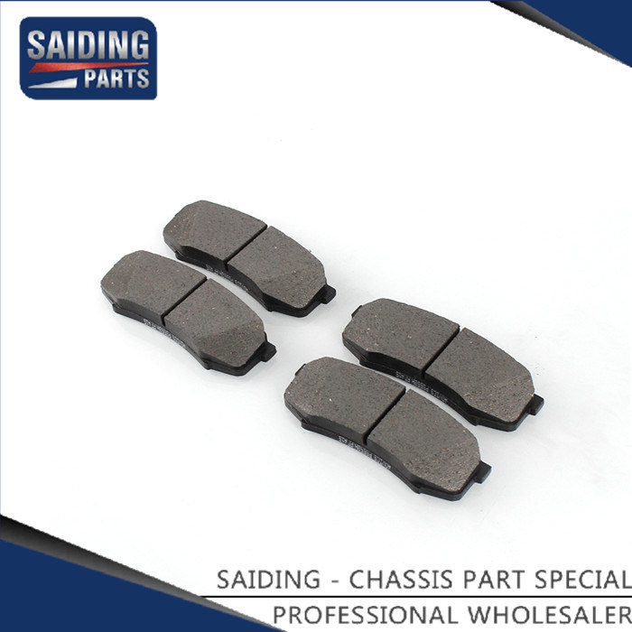 Pastillas de freno de automóvil semimetálicas para piezas de repuesto de automóviles Toyota Land Cruiser 04466-60140