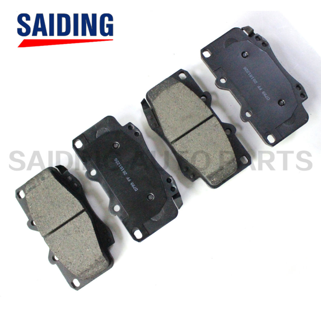 Saiding Auto Parts Pastillas de freno 04465-04030 para Toyota Hilux (VIGO) D799 D2215 04465-04050 2004-2015