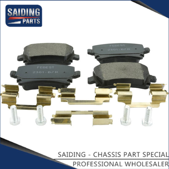 Semi-Metal Brake Pads for Audi Auto Parts 4f0698451A