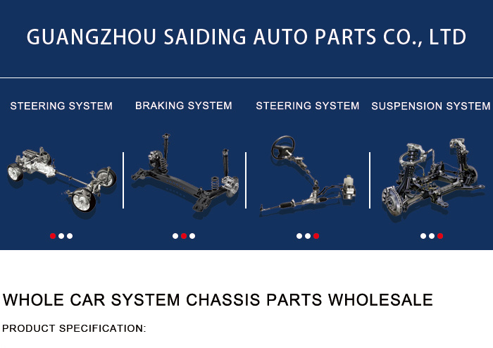 Saiding Genuine Auto Parts 04465-33450 Plaquettes de frein en céramique pour Toyota Camry 05/2006-04/2015 Acv40 Ahv41 2azfe 1azfe