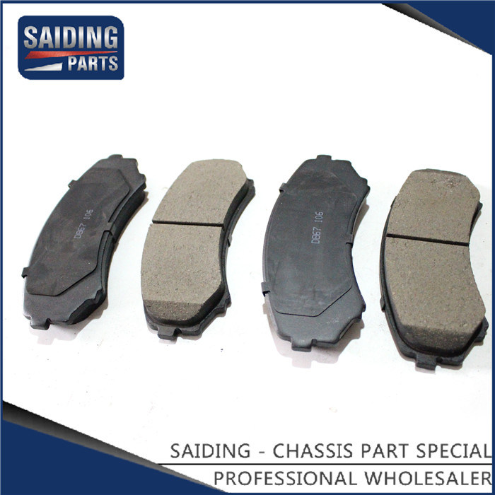 Saiding piezas de automóvil originales 4605A041 pastillas de freno de cerámica para Mitsubishi Pajero III 2004/01-2015/12 V64W V74W 4D56 6g74