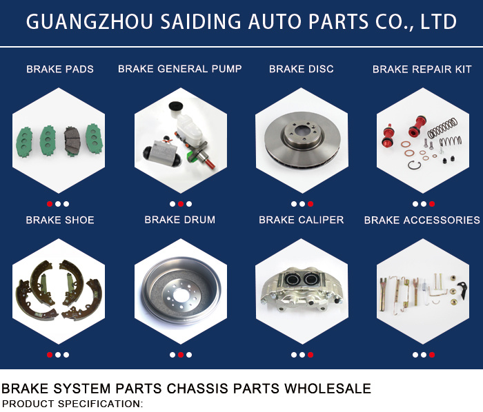 Saiding piezas de automóvil genuinas 04465-26420 pastillas de freno de cerámica para Toyota Hiace 01/2005-01/2014 Kdh201 Kdh202 2kdftv 1kdftv