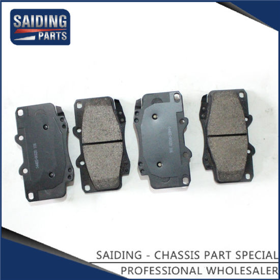 Saiding Genuine Auto Parts 04465-0K020 Ceramic Brake Pads for Toyota Hilux 07/2011 Ggn25 Kun26 1grfe 2kdftv
