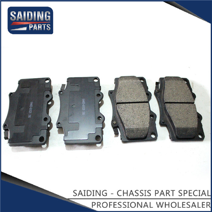 Saiding piezas de automóvil originales 04465-60020 pastillas de freno de cerámica para Toyota Land Cruiser 01/1990-11/2006 Fj80 Fzj80 Hdj80 3f 1Hz 1fzf