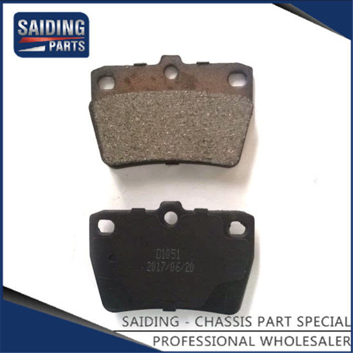 Plaquettes de frein semi-métalliques d'origine Saiding 04466-42010 Pièces automobiles Fortoyota RAV4
