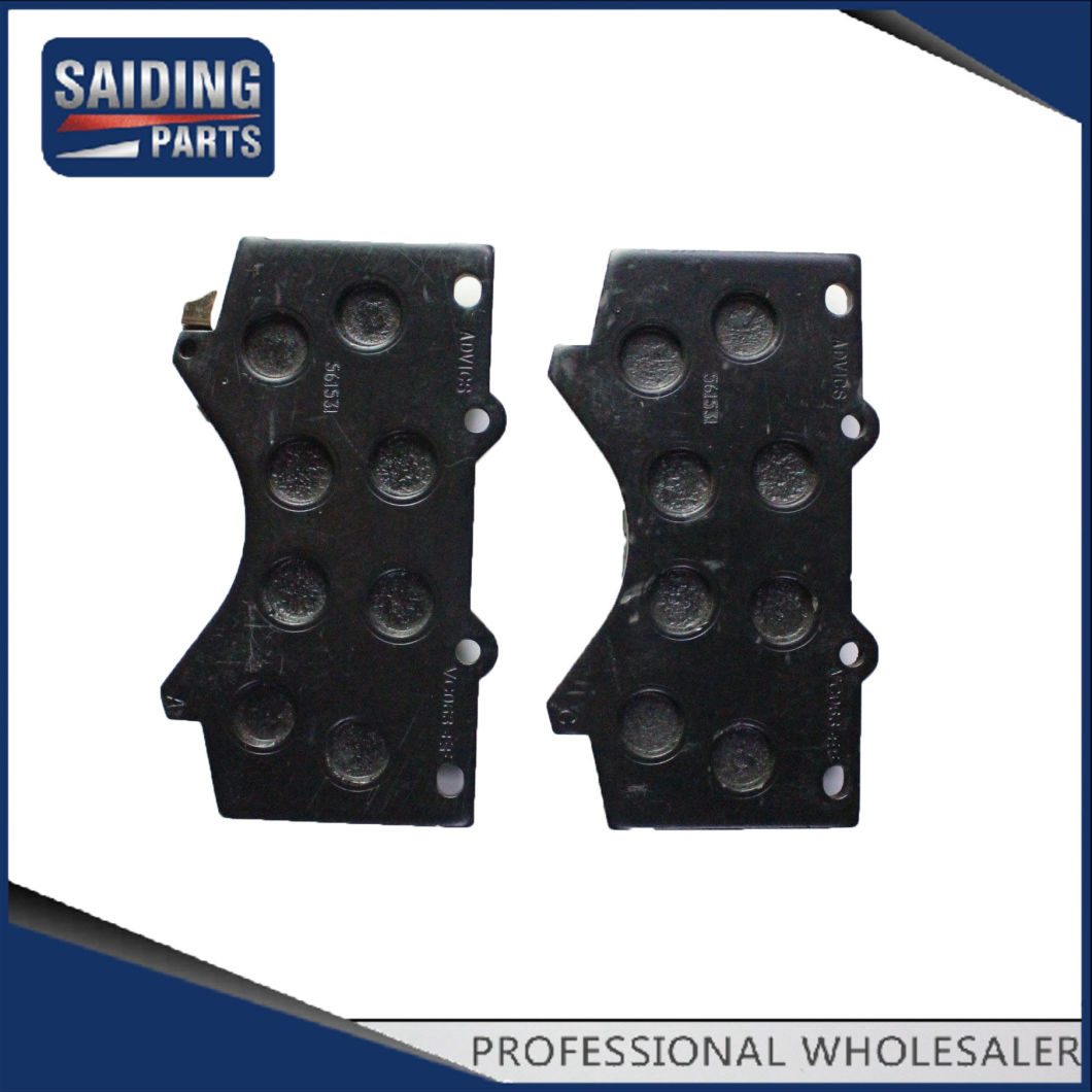 Saiding Semi-Metal Pastillas de freno 04465-Yzzr2 para autopartes Toyota Sequoia